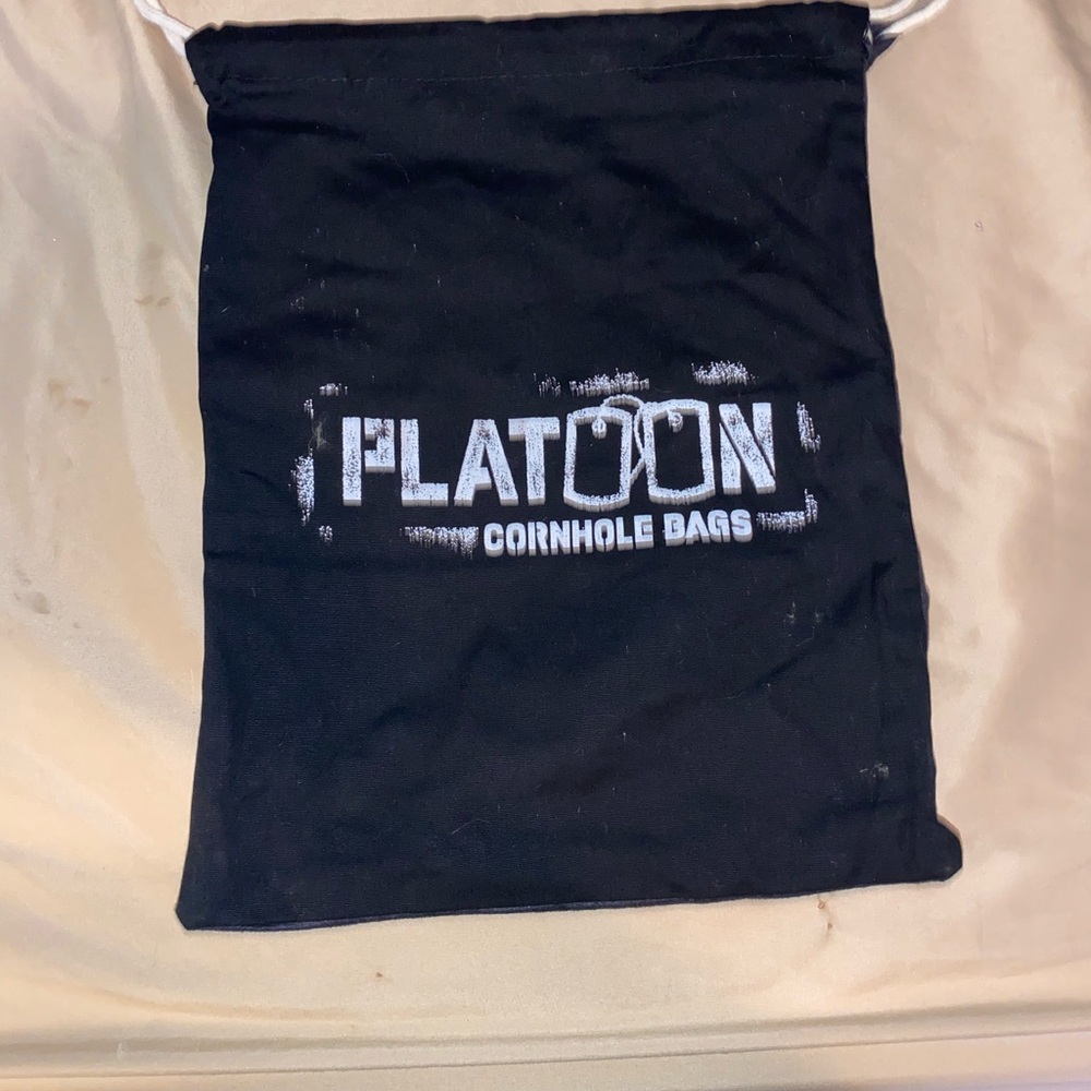 Black Cornhole Bags